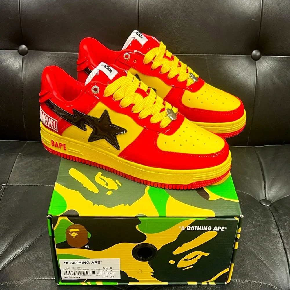 Bape | Shoes | Bapestas X Marvels Iron Man | Poshmark display picture 3